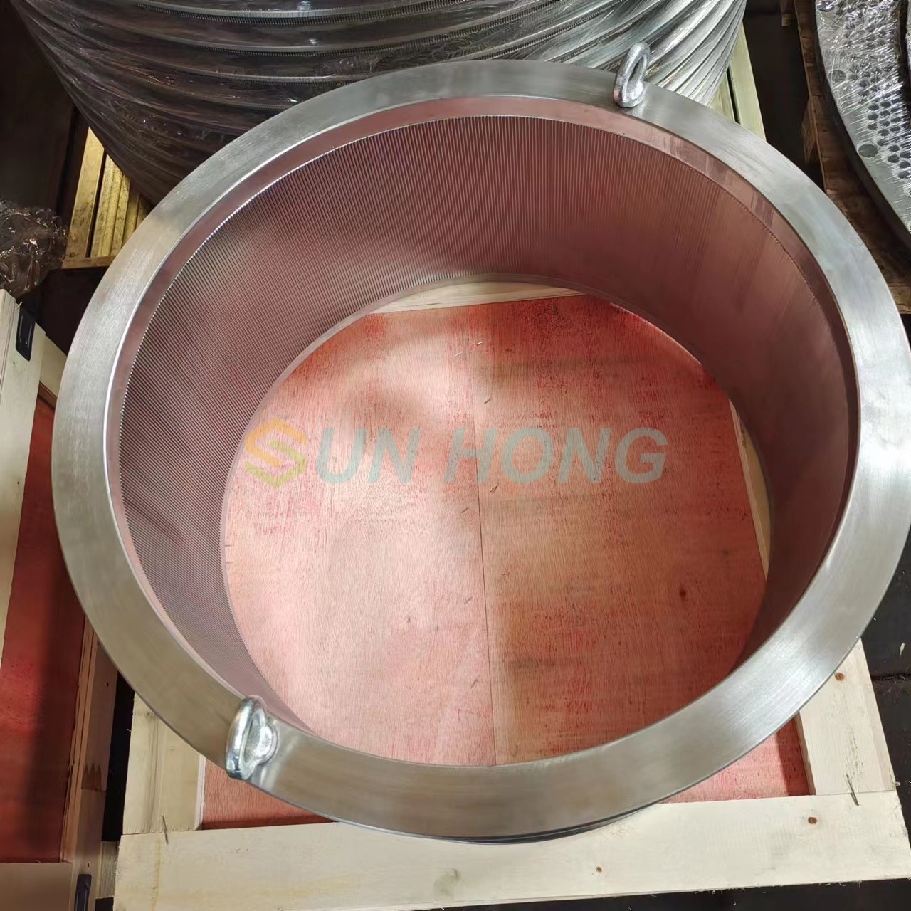 Giấy bột giấy lọc dòng chảy ra màn hình áp suất khe