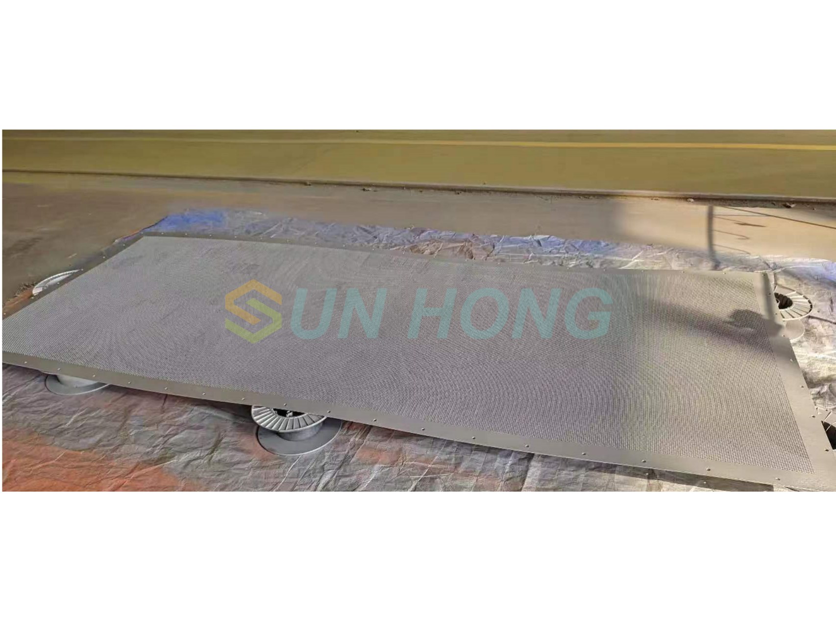 Tấm bột giấy làm tấm màn hình rung