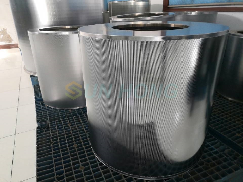 Máy sàng lọc bột giấy trên máy ảnh màn hình lỗ hổng lỗ hổng