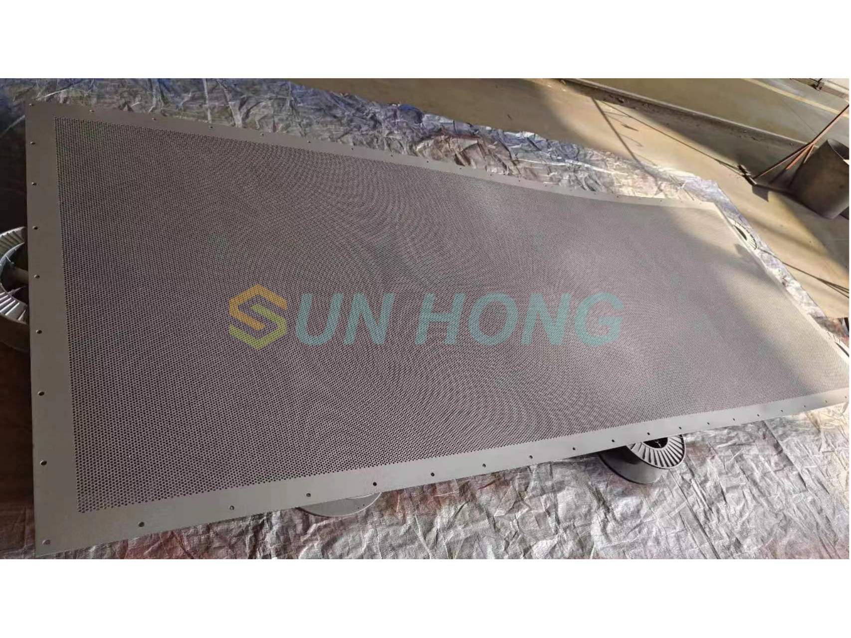 Tấm bột giấy làm tấm màn hình rung