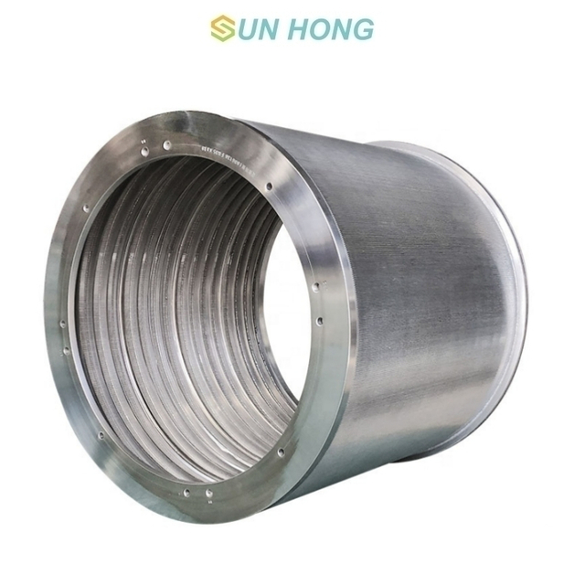 Giấy bột giấy lọc dòng chảy ra màn hình áp suất khe