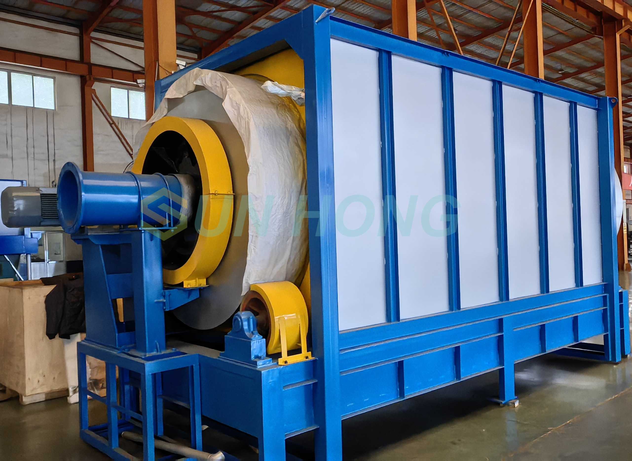 Chất thải, màn hình Trống Trống Pulping