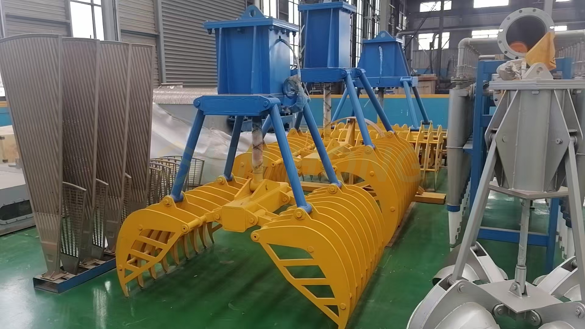 Grapple cho máy nghiền thủy lực