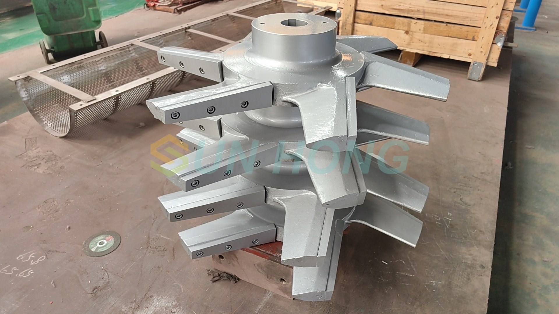 Máy nghiền giấy hydra pulper rôto