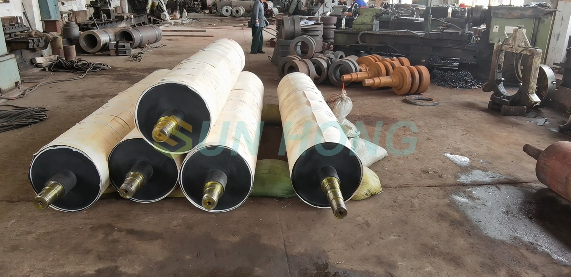 Máy giấy tạo thành cuộn ổ đĩa