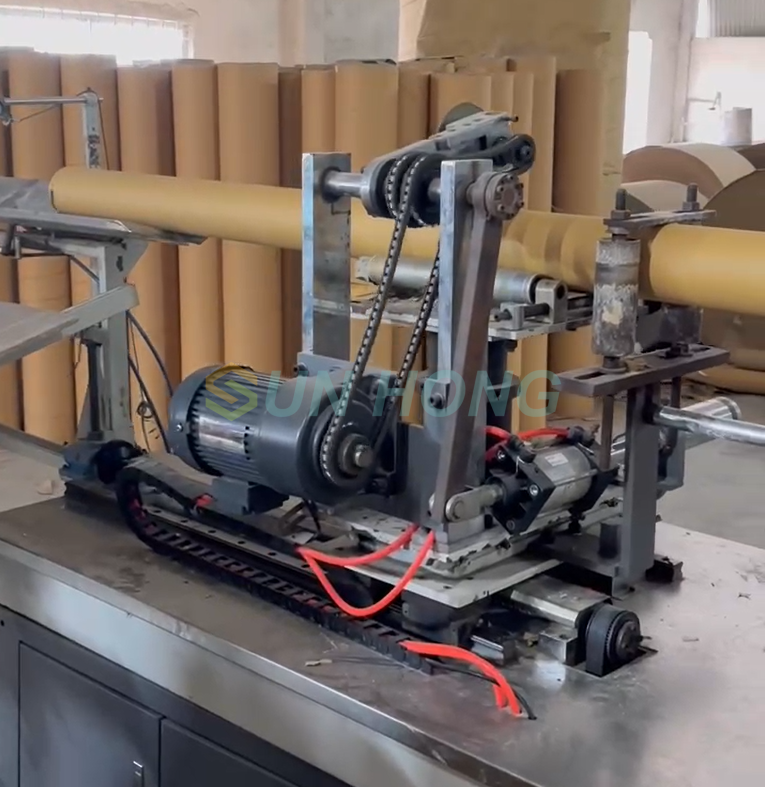Bốn máy ống giấy CNC đầu