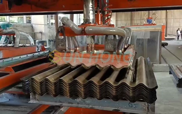 cảm giác gạch xi măng amiăng