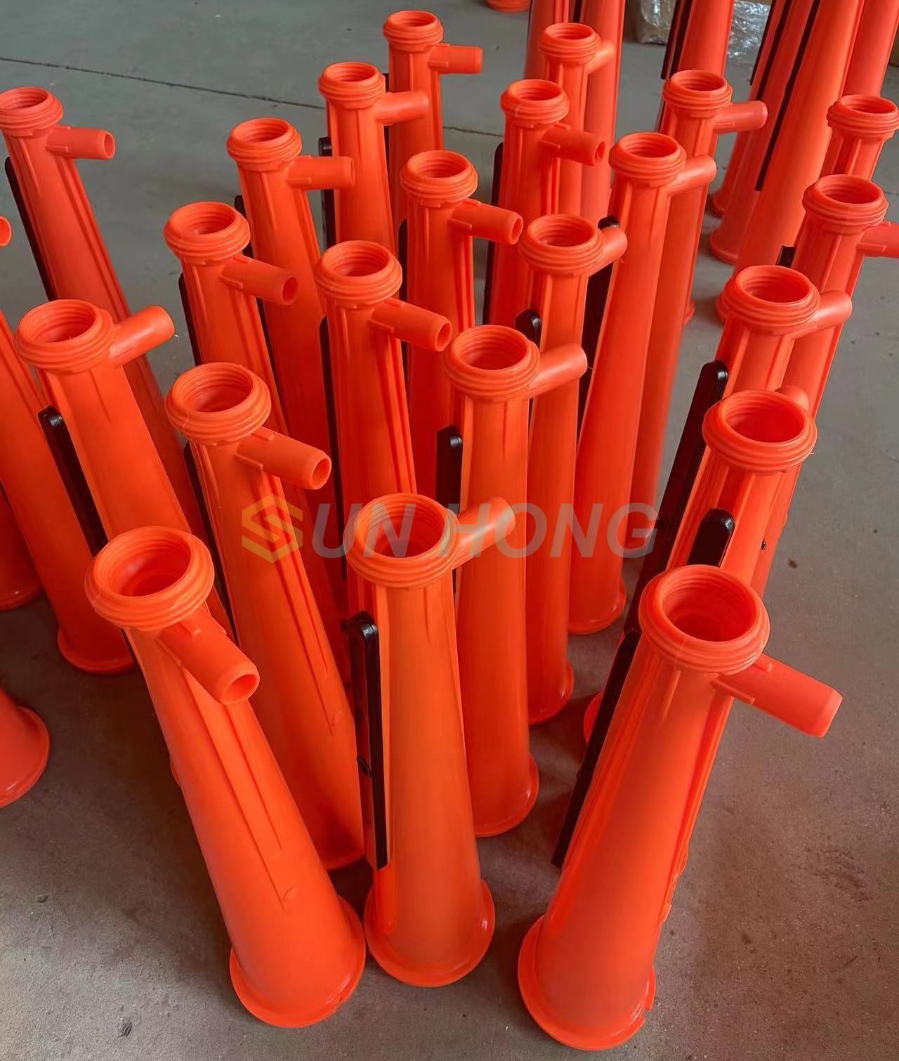 Hình nón làm sạch nylon PA66 nhất quán thấp