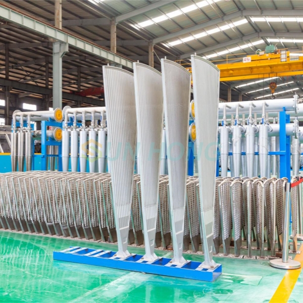 Nước trắng tái chế bộ lọc đa đĩa