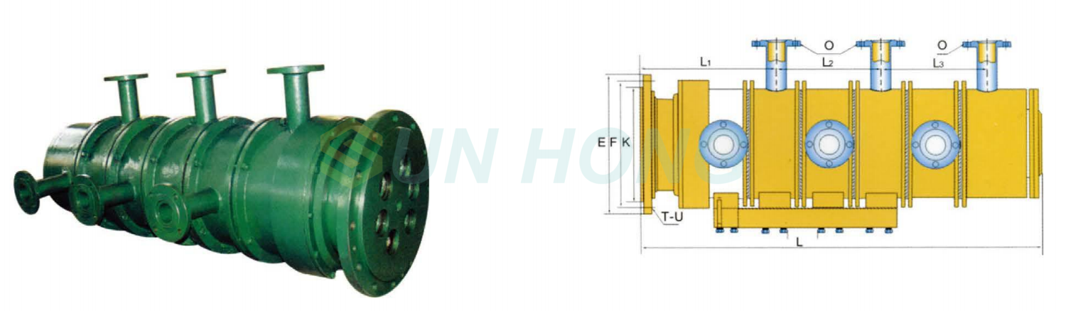 khớp quay nhiều đoạn