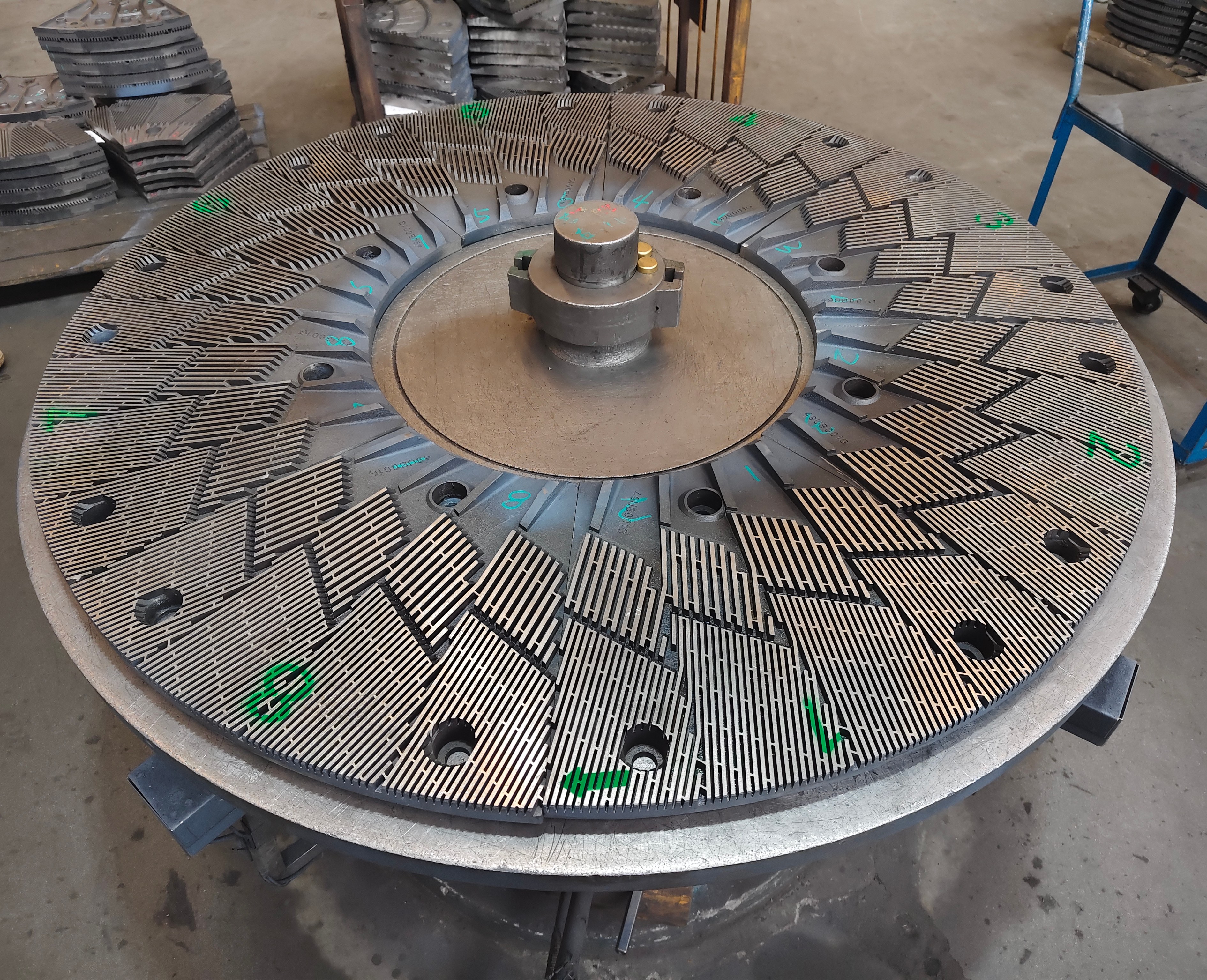 Tấm lọc và nghiền giấy